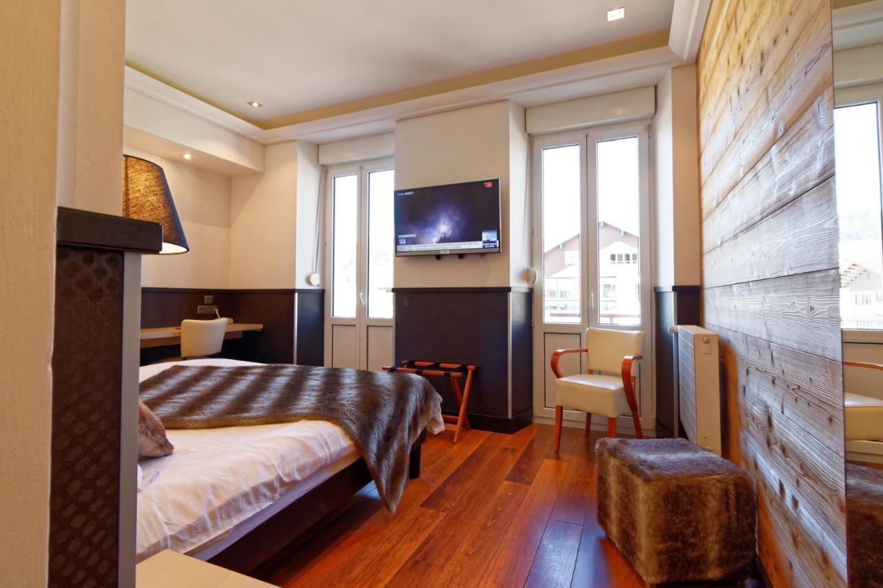 Logis Hotel Des Bains Gerardmer Ngoại thất bức ảnh