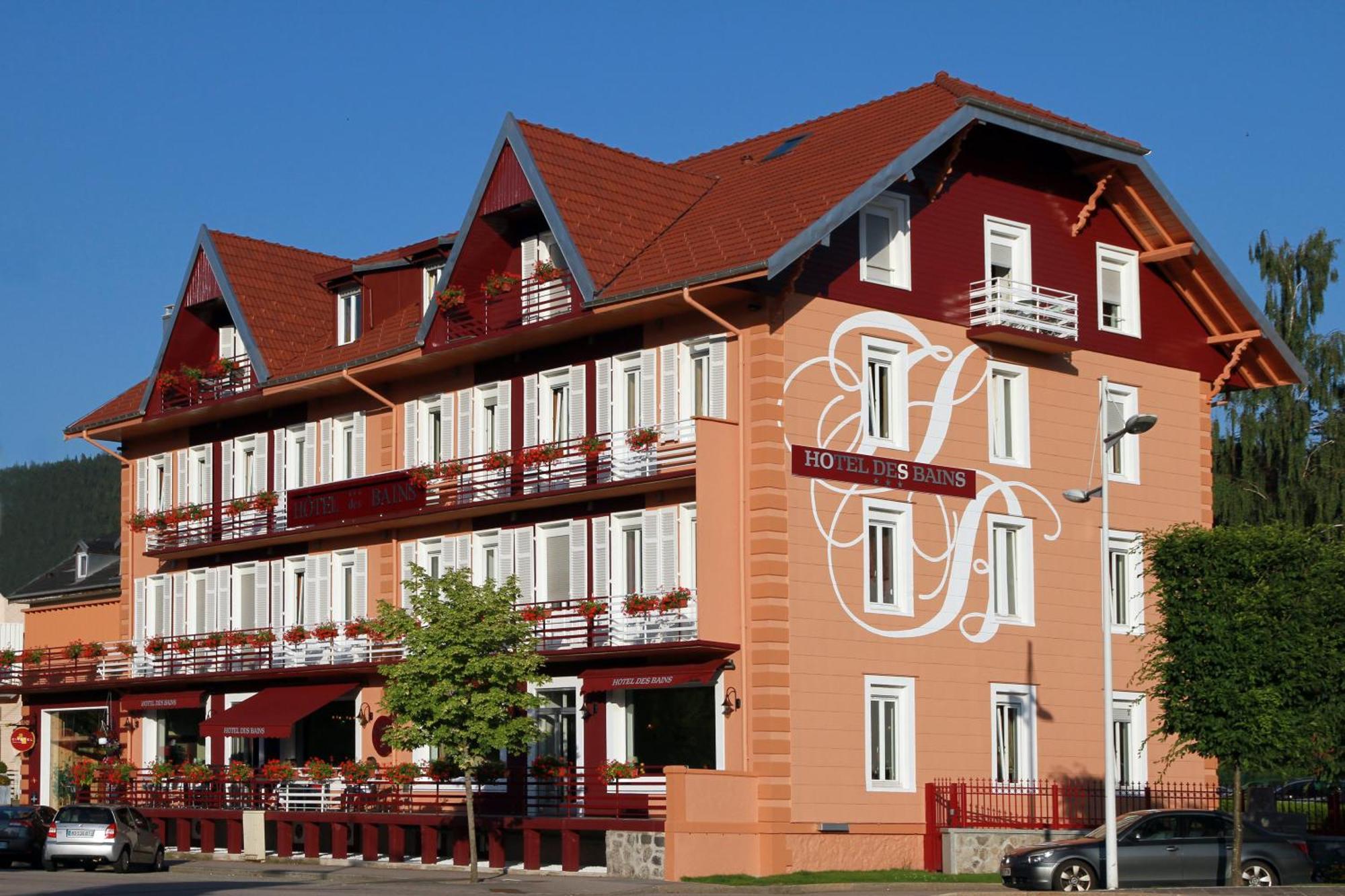 Logis Hotel Des Bains Gerardmer Ngoại thất bức ảnh