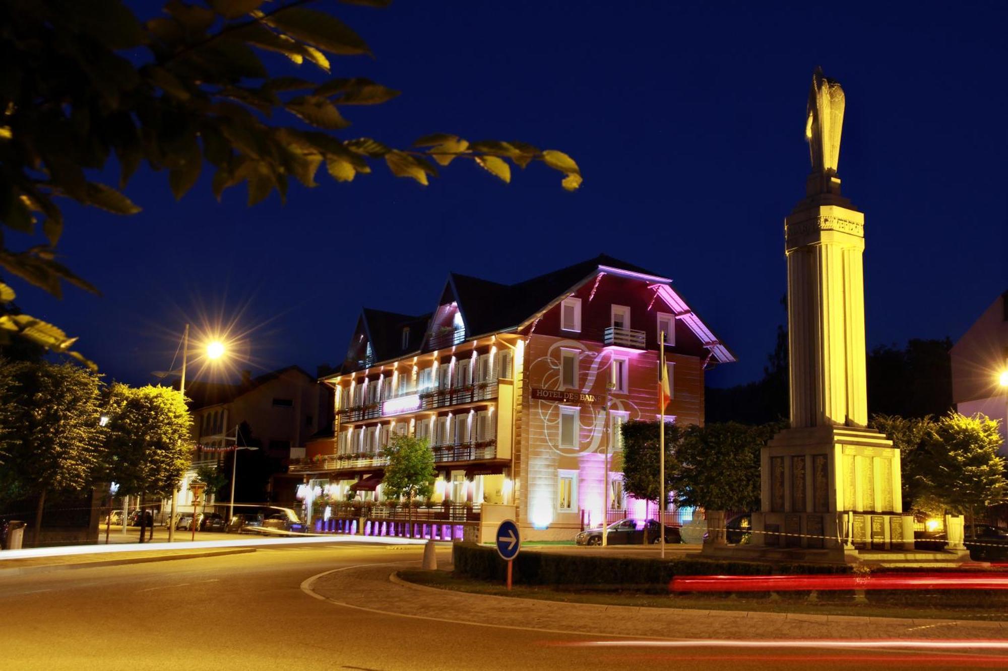 Logis Hotel Des Bains Gerardmer Ngoại thất bức ảnh