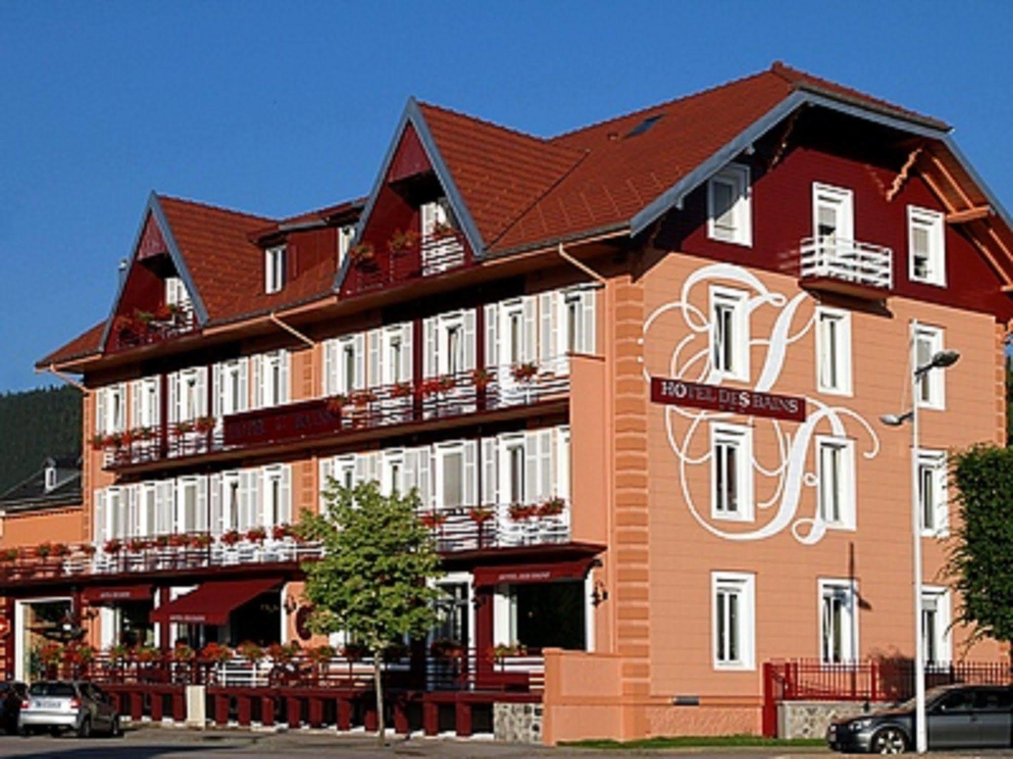 Logis Hotel Des Bains Gerardmer Ngoại thất bức ảnh