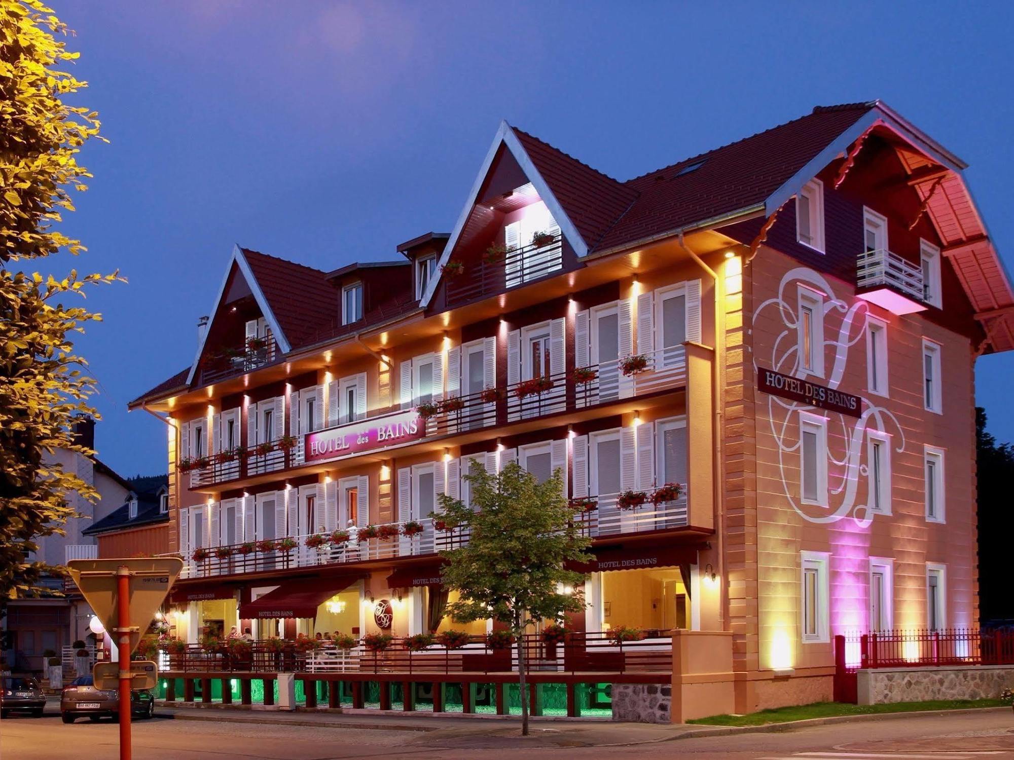 Logis Hotel Des Bains Gerardmer Ngoại thất bức ảnh