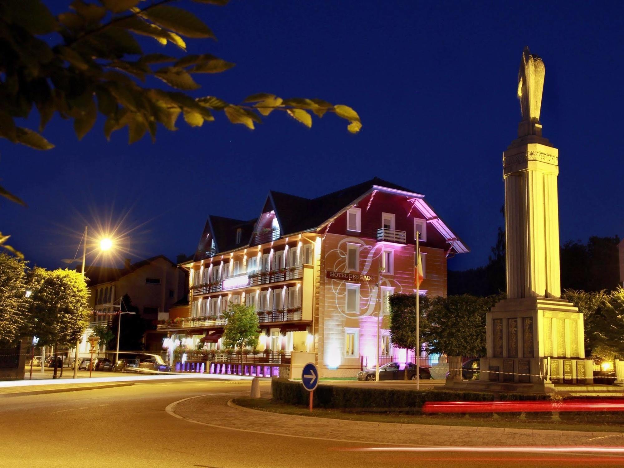 Logis Hotel Des Bains Gerardmer Ngoại thất bức ảnh