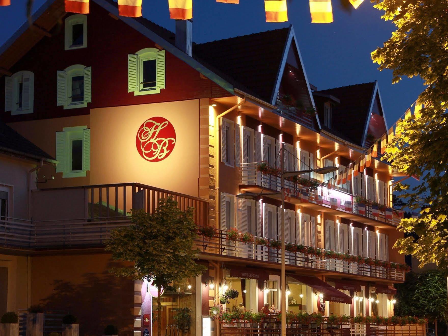 Logis Hotel Des Bains Gerardmer Ngoại thất bức ảnh